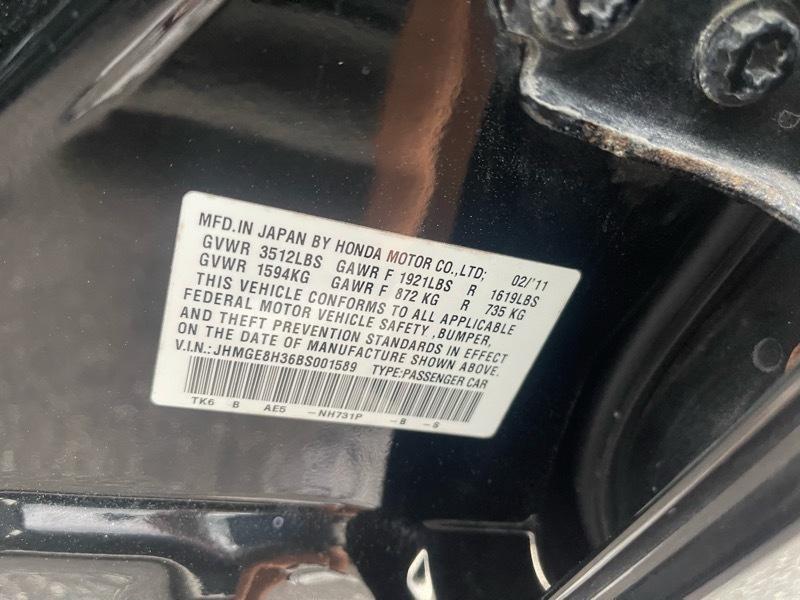 Honda Fit 5-Speed AT 2011