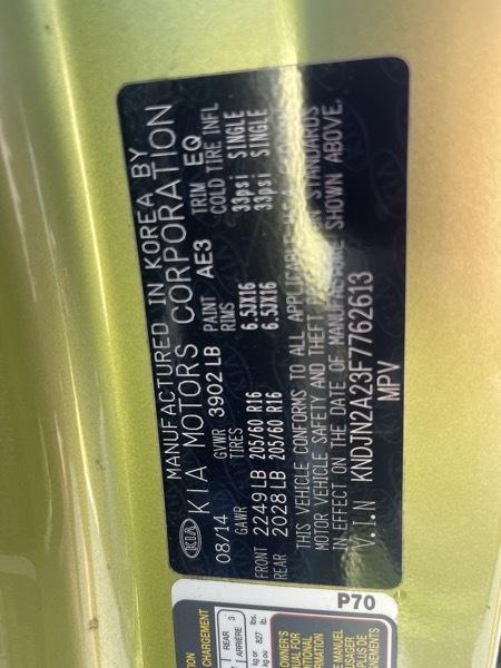 Kia Soul Base 2015