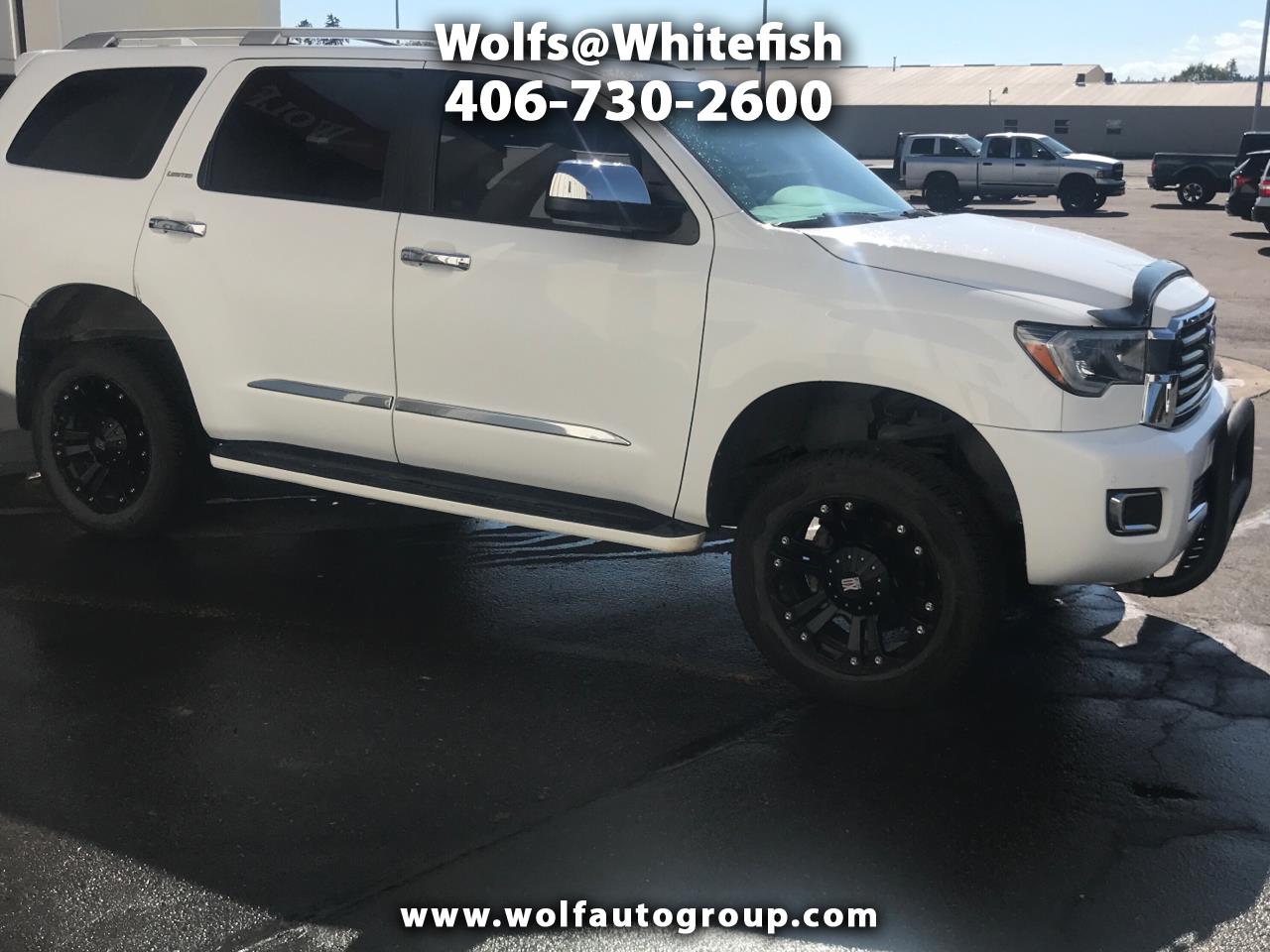 Used 2018 Toyota Sequoia LIMITED for Sale in Whitefish MT 59937 WolfsWhitefish