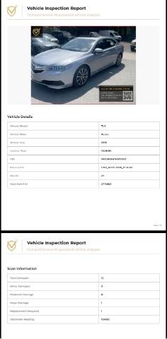 Acura TLX 9-Spd AT w/Technology Package 2015