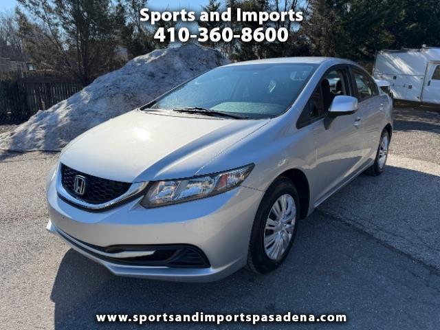 Honda Civic LX Sedan 5-Speed AT 2013