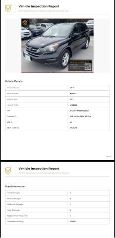 Honda CR-V EX-L 4WD 5-Speed AT 2011