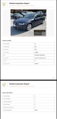 Audi A4 2.0T Sedan quattro Tiptronic 2013