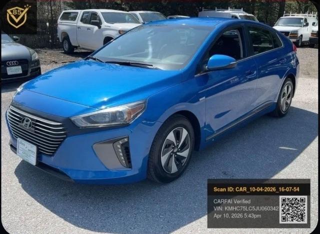 Hyundai Ioniq Hybrid Blue 2018
