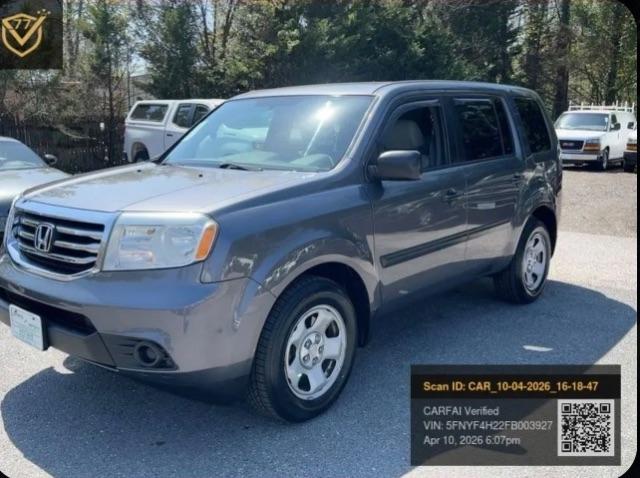 Honda Pilot LX 4WD 5-Spd AT 2015