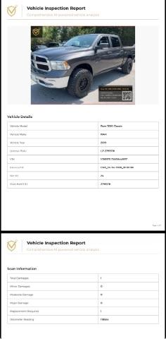 RAM 1500 Classic Tradesman Crew Cab SWB 4WD 2019