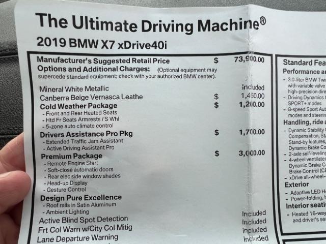 BMW X7 xDrive40i 2019