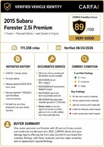 Subaru Forester 2.5i Premium 2015