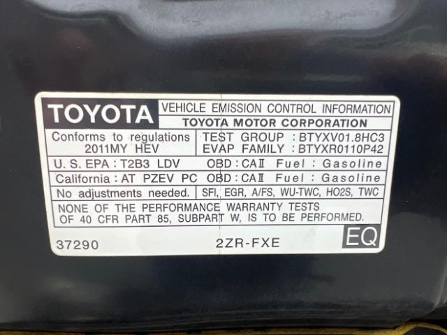 Toyota Prius Prius I 2011
