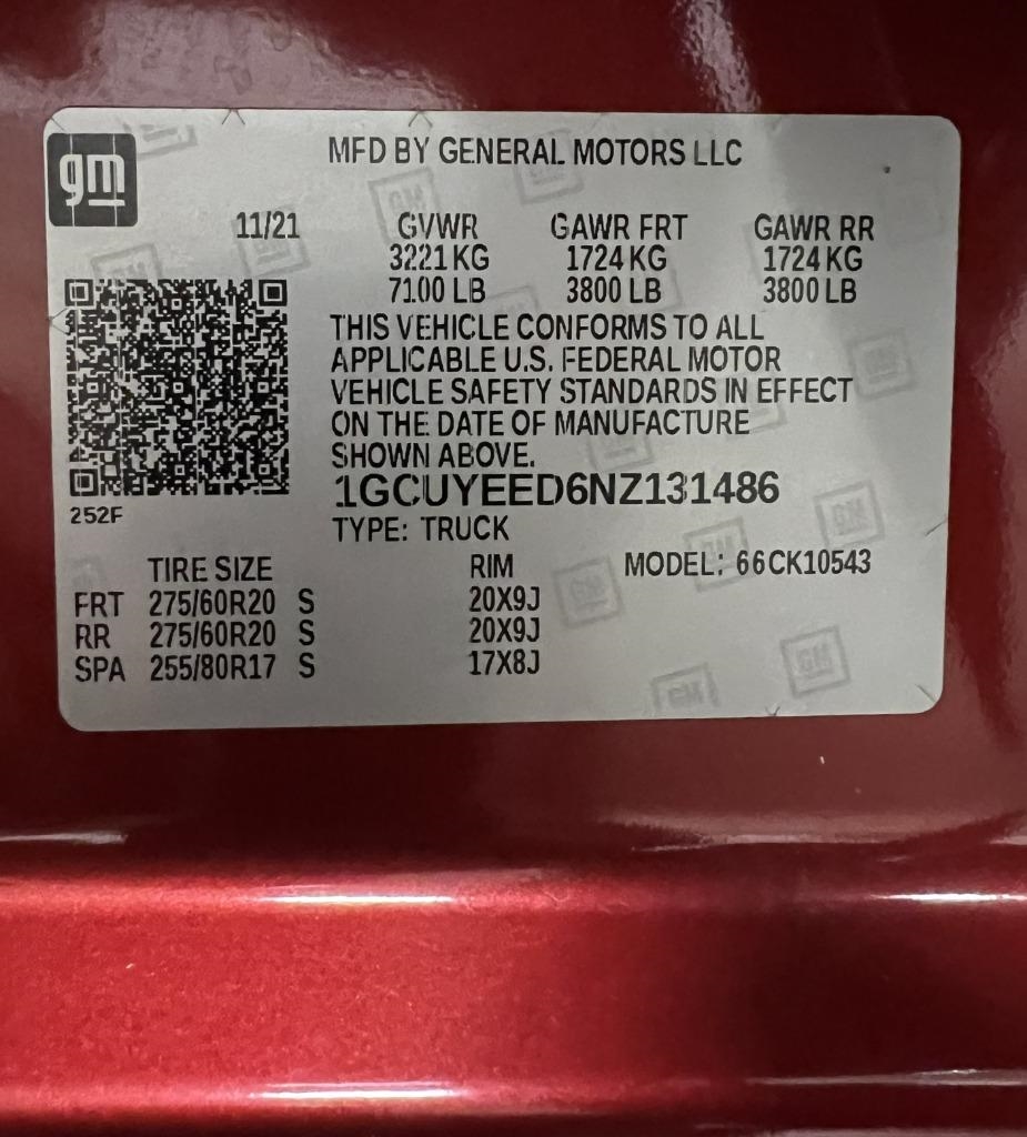 Chevrolet Silverado 1500 Limited RST Crew Cab 4WD 2022