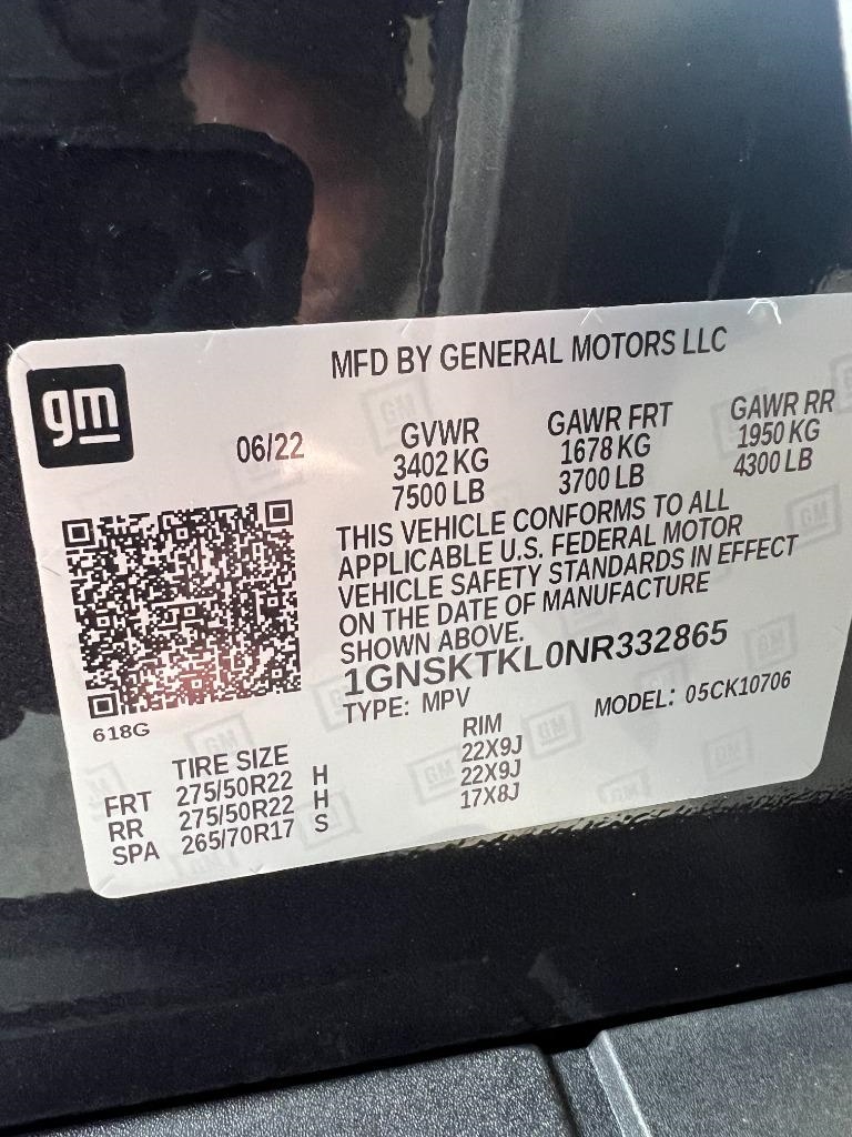 Chevrolet Tahoe High Country 4WD 2022