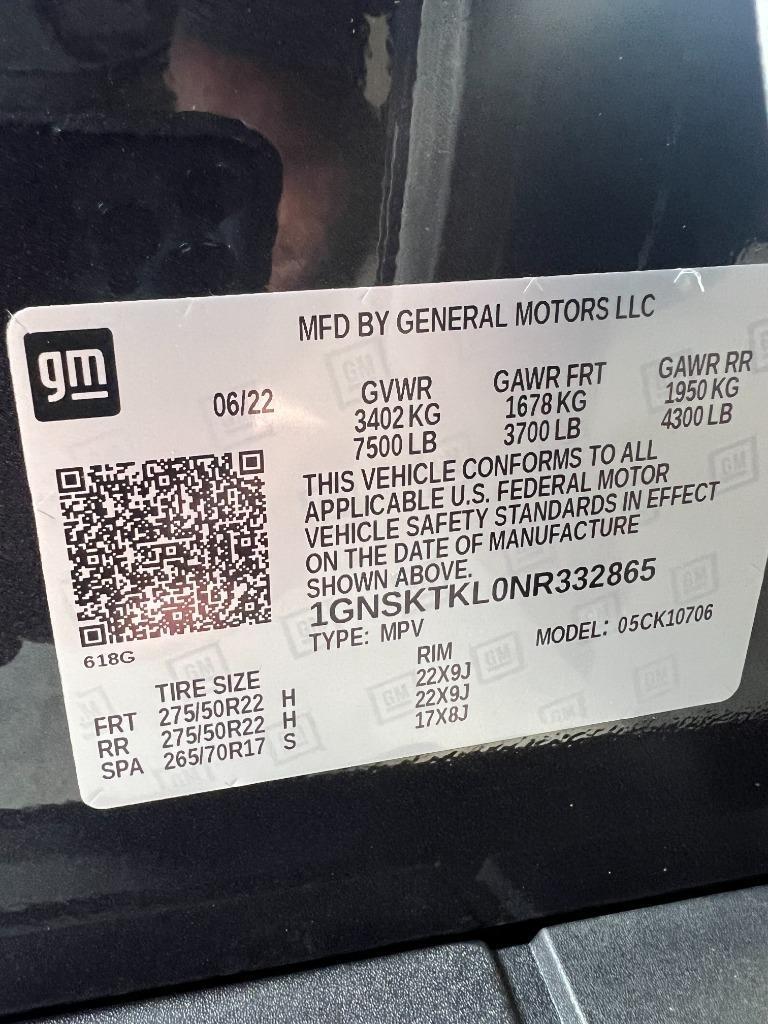 Chevrolet Tahoe High Country 4WD 2022