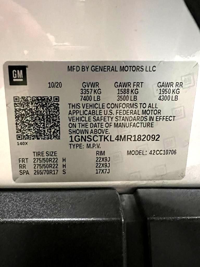 Chevrolet Tahoe High Country 2021