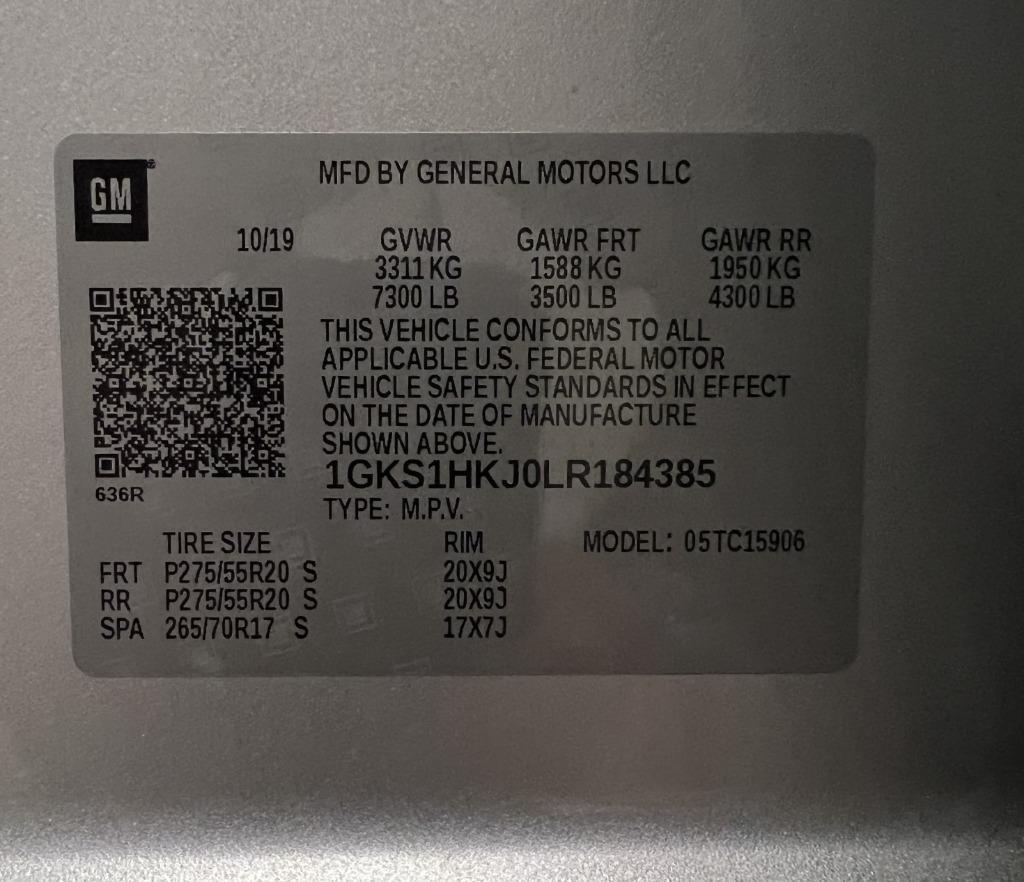 GMC Yukon XL Denali 2WD 2020