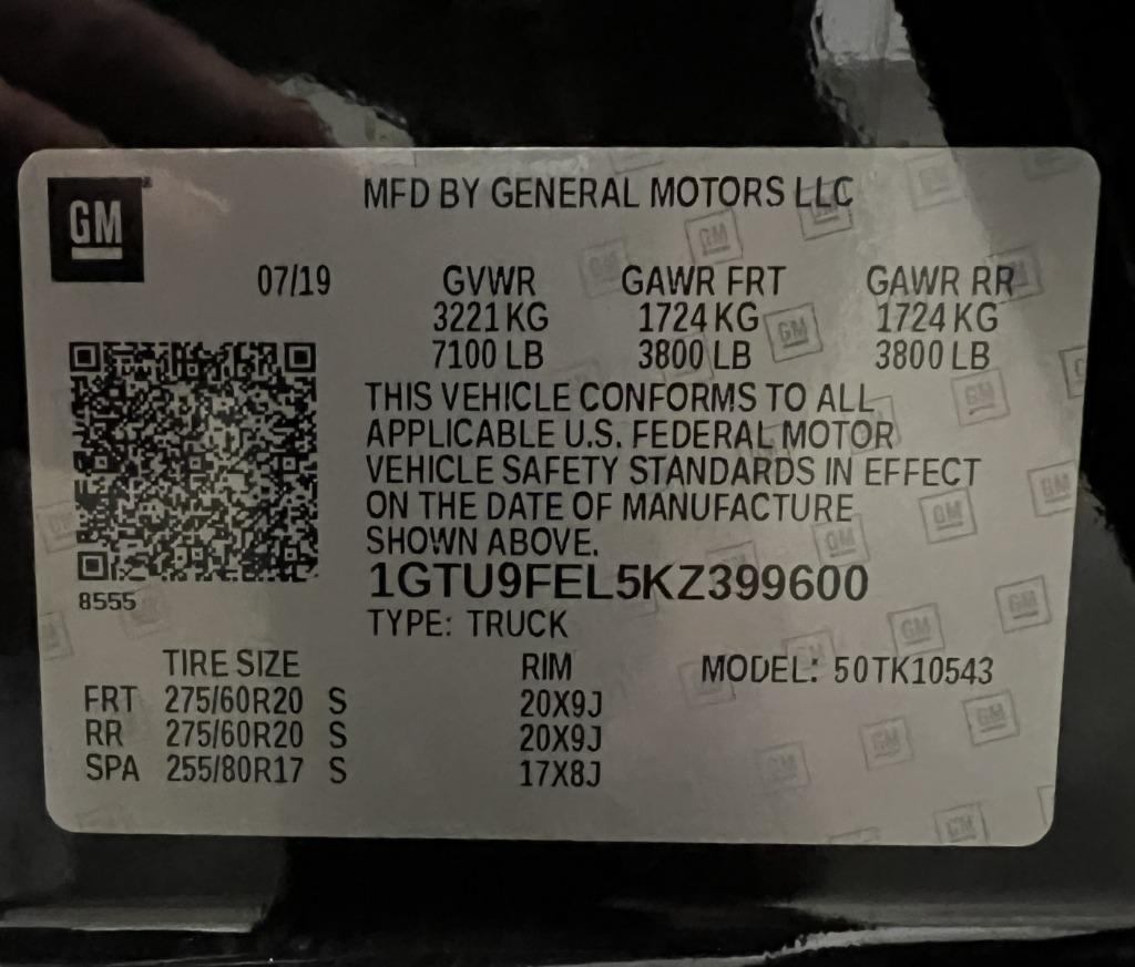 GMC Sierra 1500 Denali Crew Cab 4WD 2019