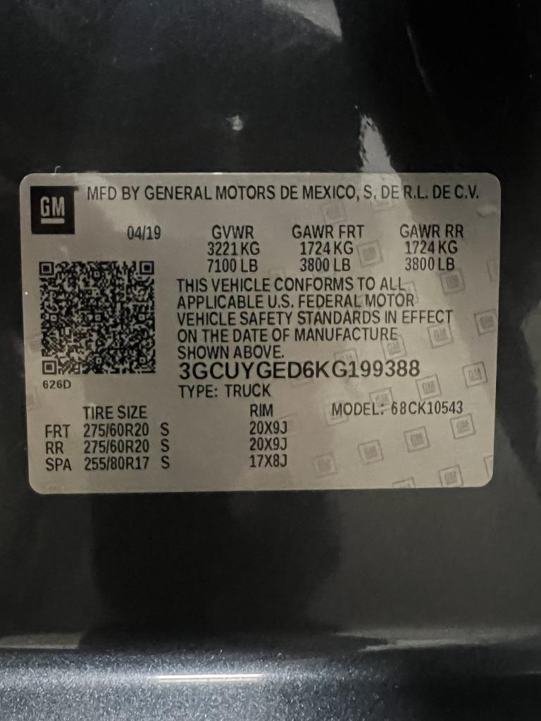 Chevrolet Silverado 1500 LTZ Crew Cab 4WD 2019