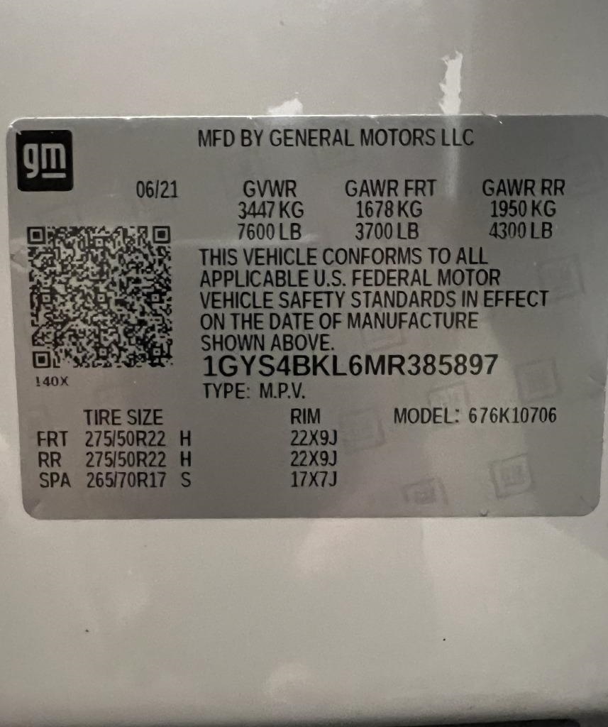 Cadillac Escalade Premium Luxury AWD 2021