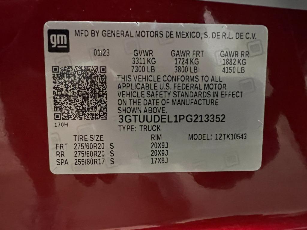 GMC Sierra 1500 SLT Crew Cab 4WD 2023