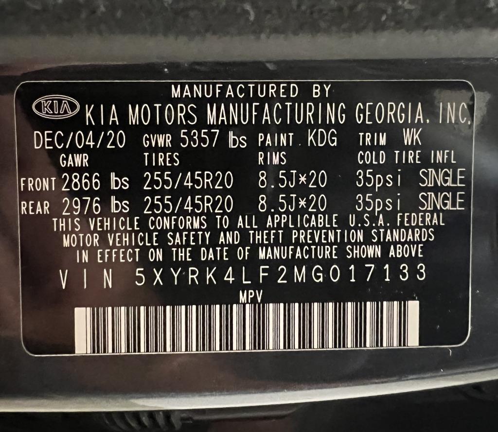 Kia Sorento SX Prestige 2021