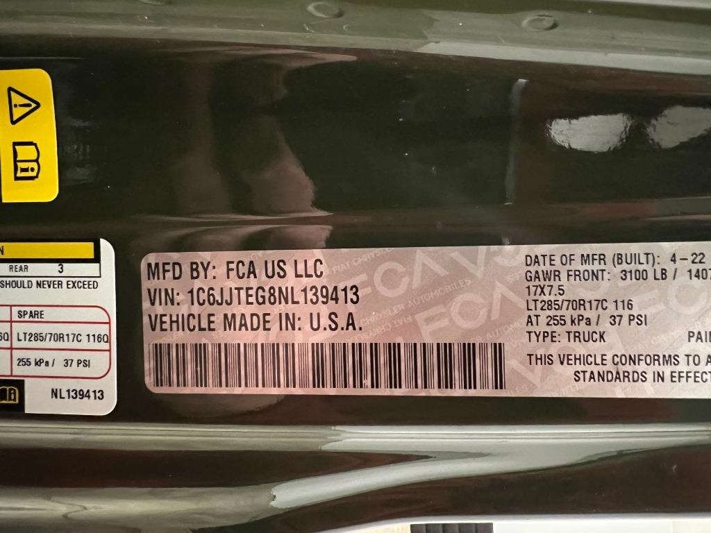 Jeep Gladiator Mojave 2022