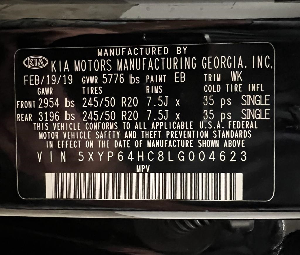 Kia Telluride S 2020