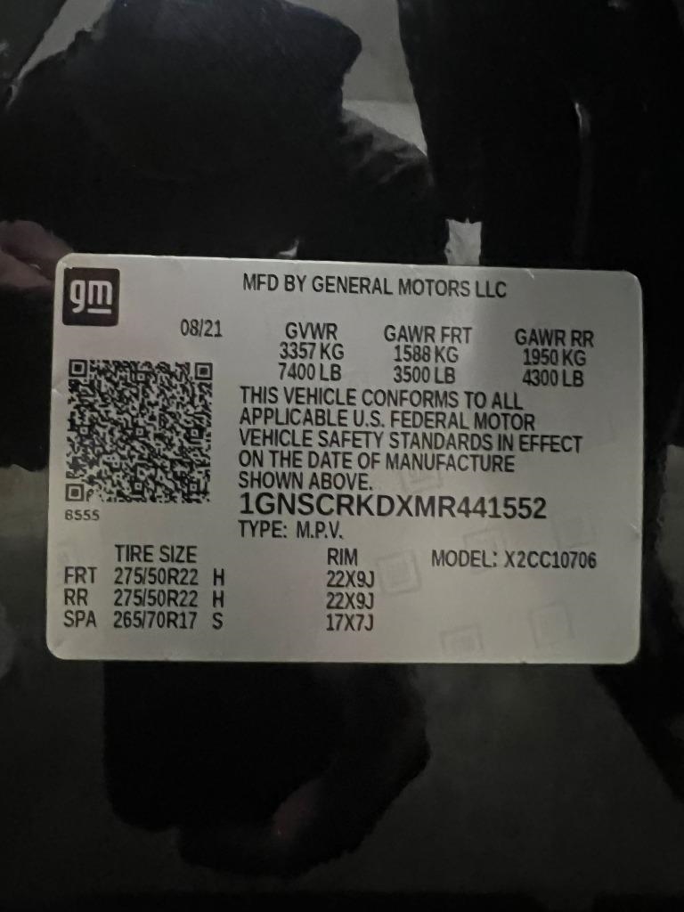 Chevrolet Tahoe RST 2021