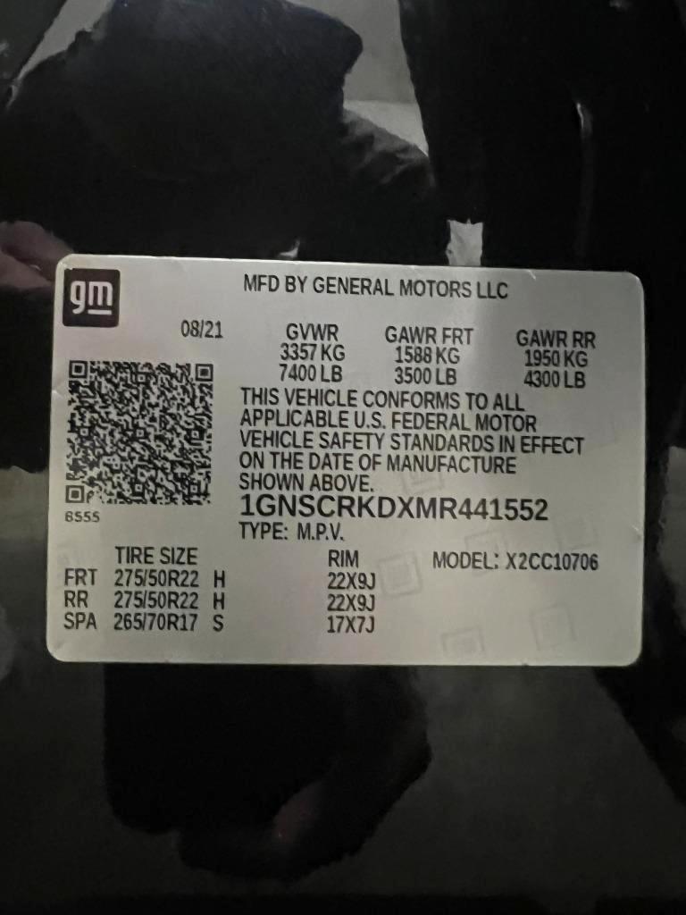 Chevrolet Tahoe RST 2021