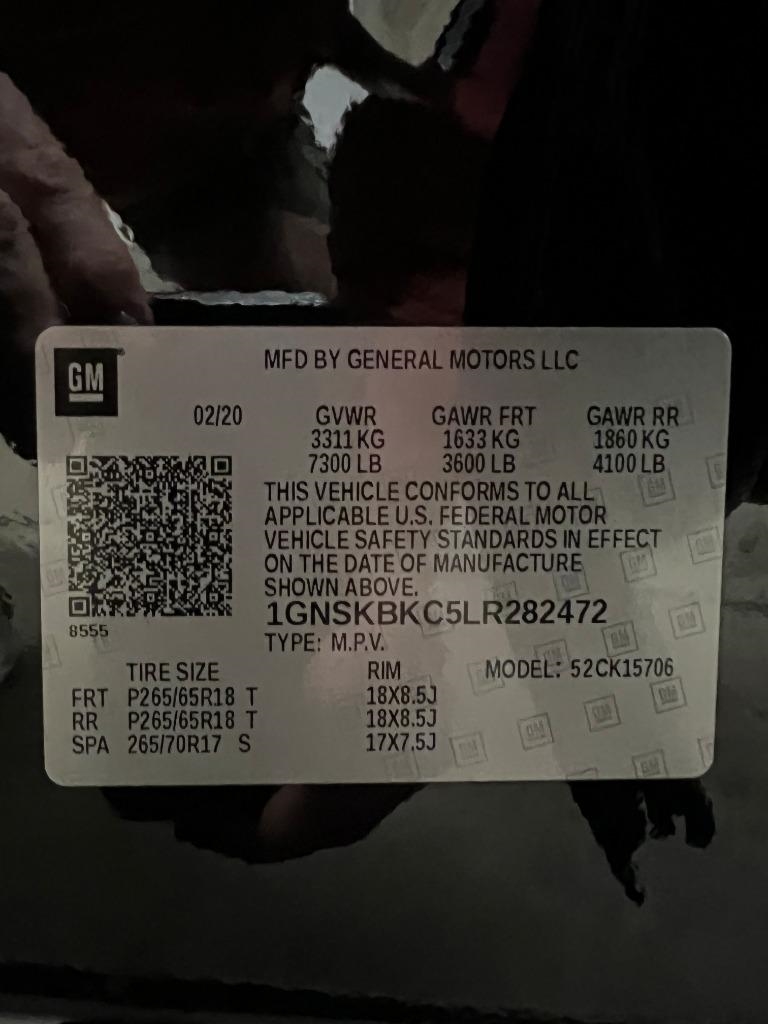 Chevrolet Tahoe LT 4WD 2020