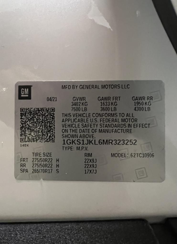 GMC Yukon XL Denali 2WD 2021