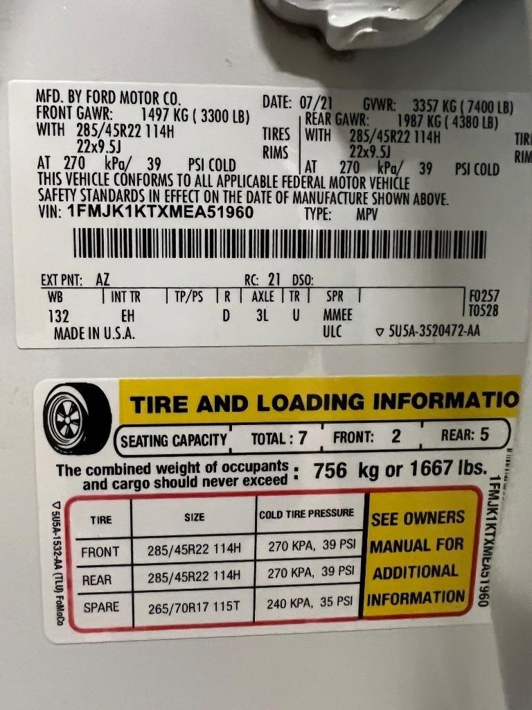 Ford Expedition MAX Limited 2021