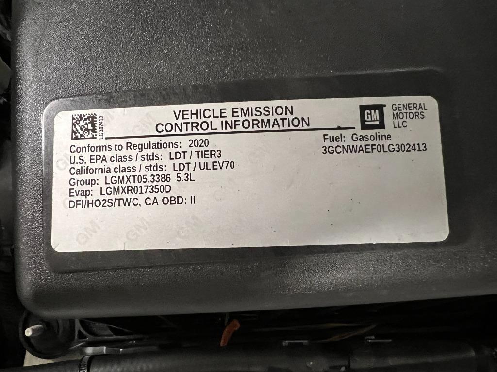 Chevrolet Silverado 1500 Work Truck 2WD 2020