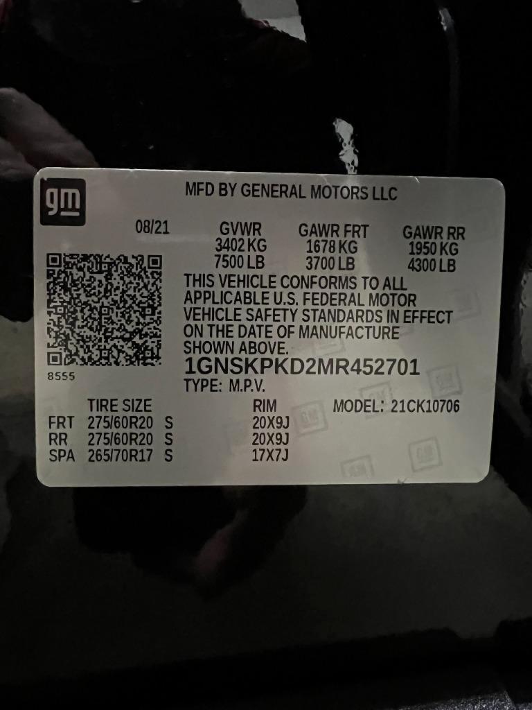 Chevrolet Tahoe Z71 2021