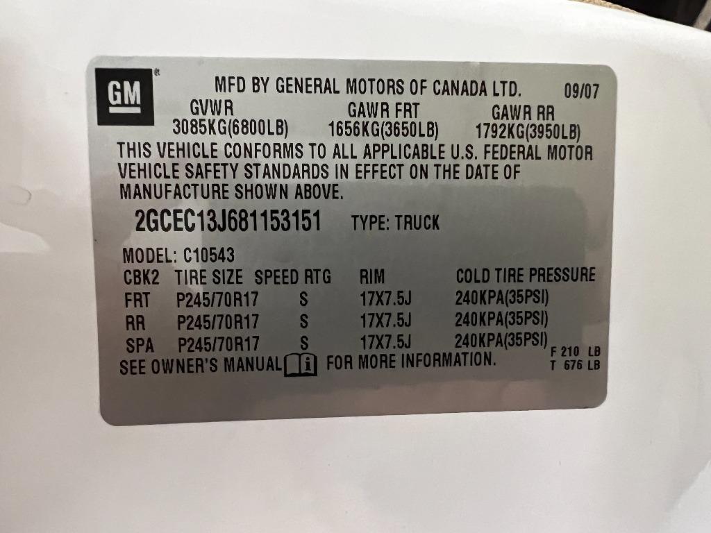 Chevrolet Silverado 1500 LTZ Crew Cab 2WD 2008