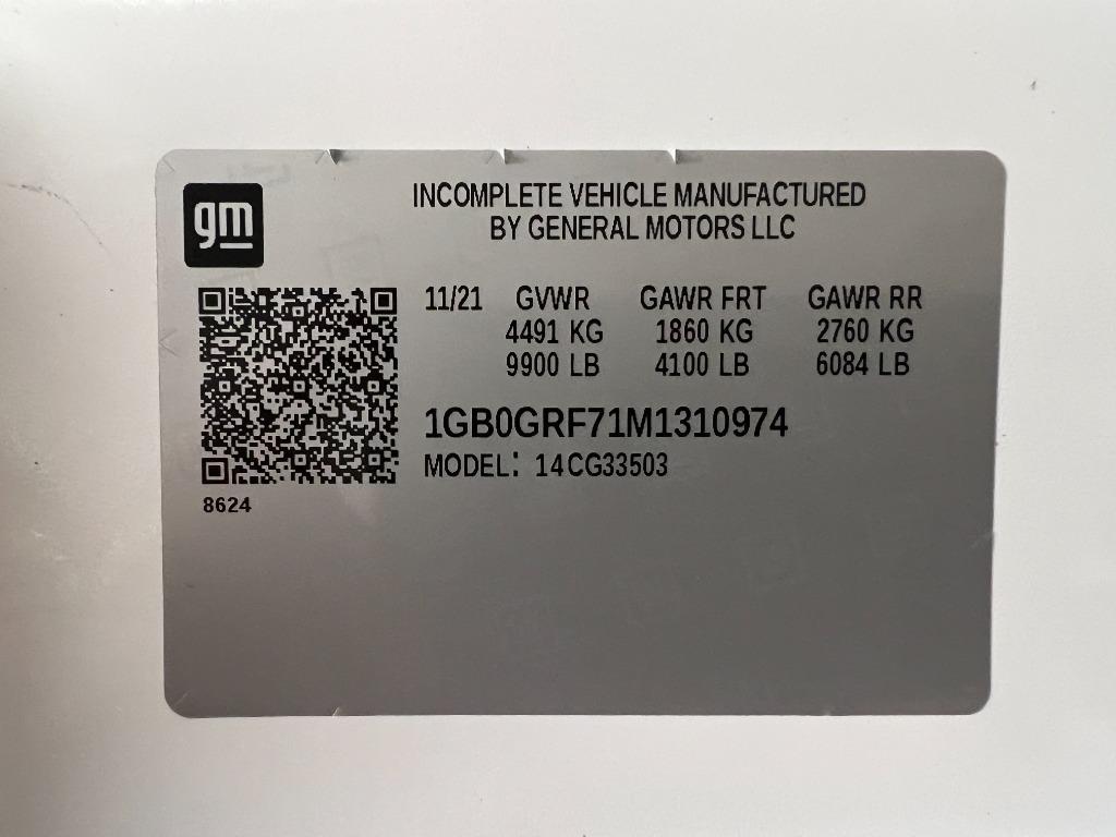 Chevrolet Express G3500 139" 2021