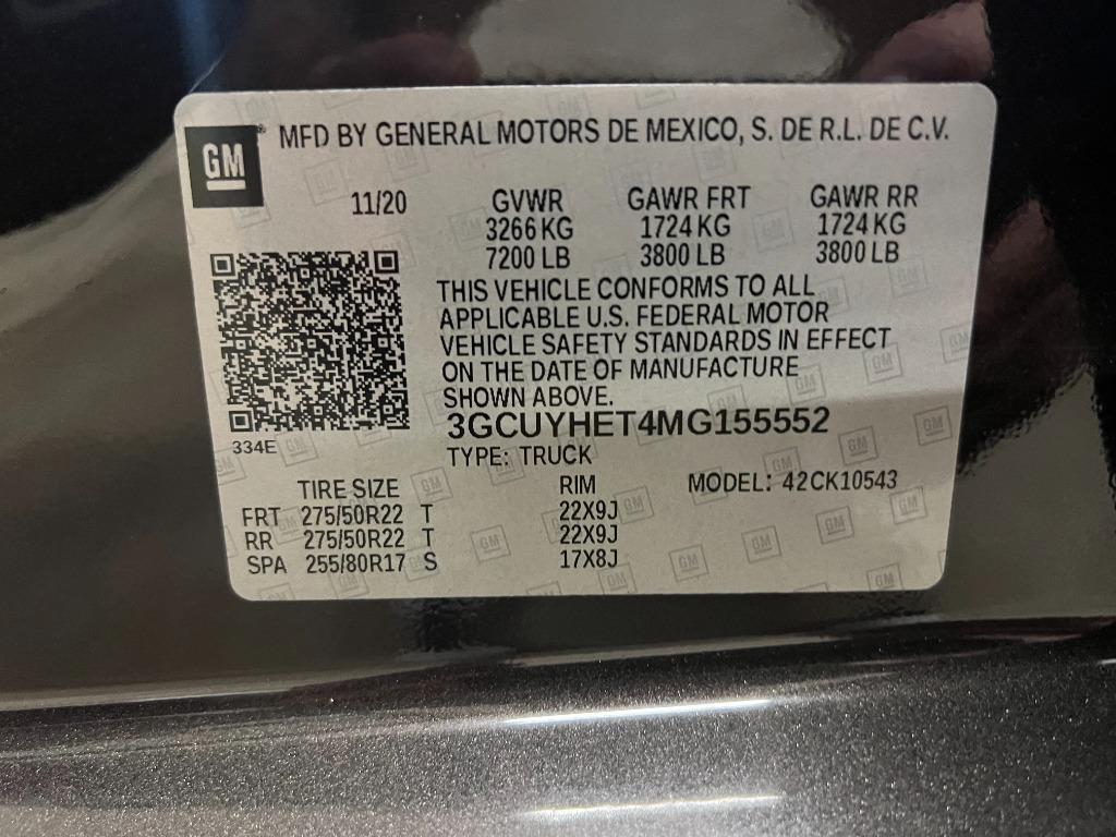 Chevrolet Silverado 1500 High Country Crew Cab 4WD 2021