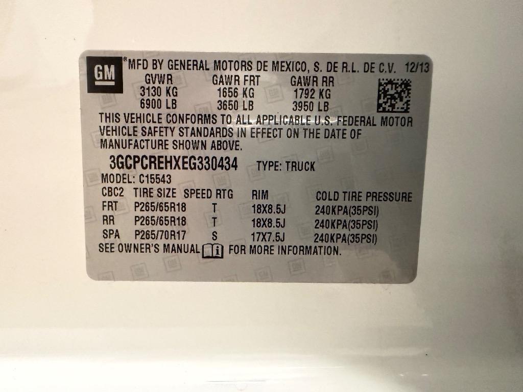 Chevrolet Silverado 1500 1LT Crew Cab 2WD 2014