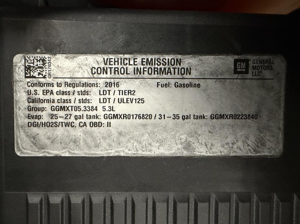 Chevrolet Tahoe LT 2WD 2016