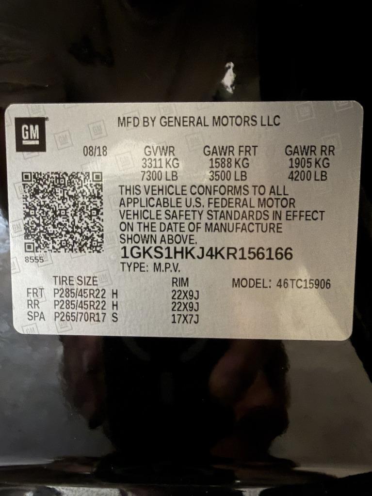 GMC Yukon XL Denali 2WD 2019