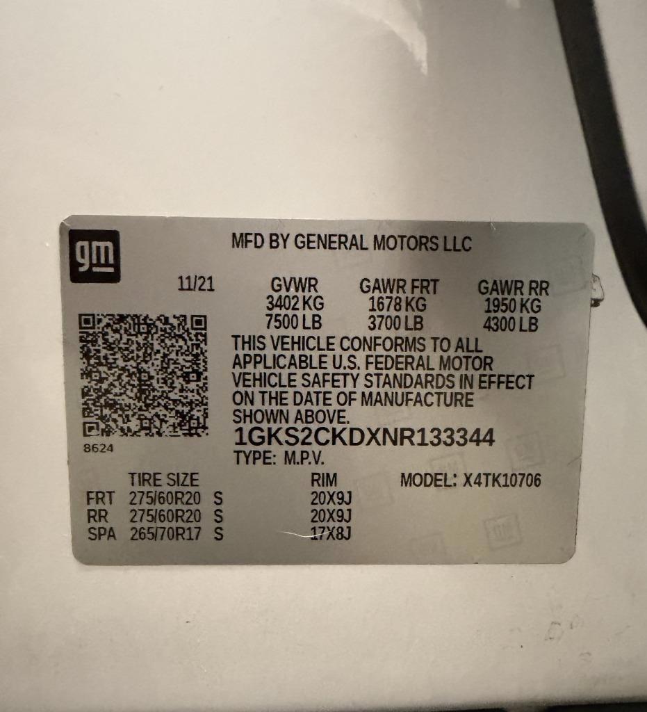 GMC Yukon AT4 2022