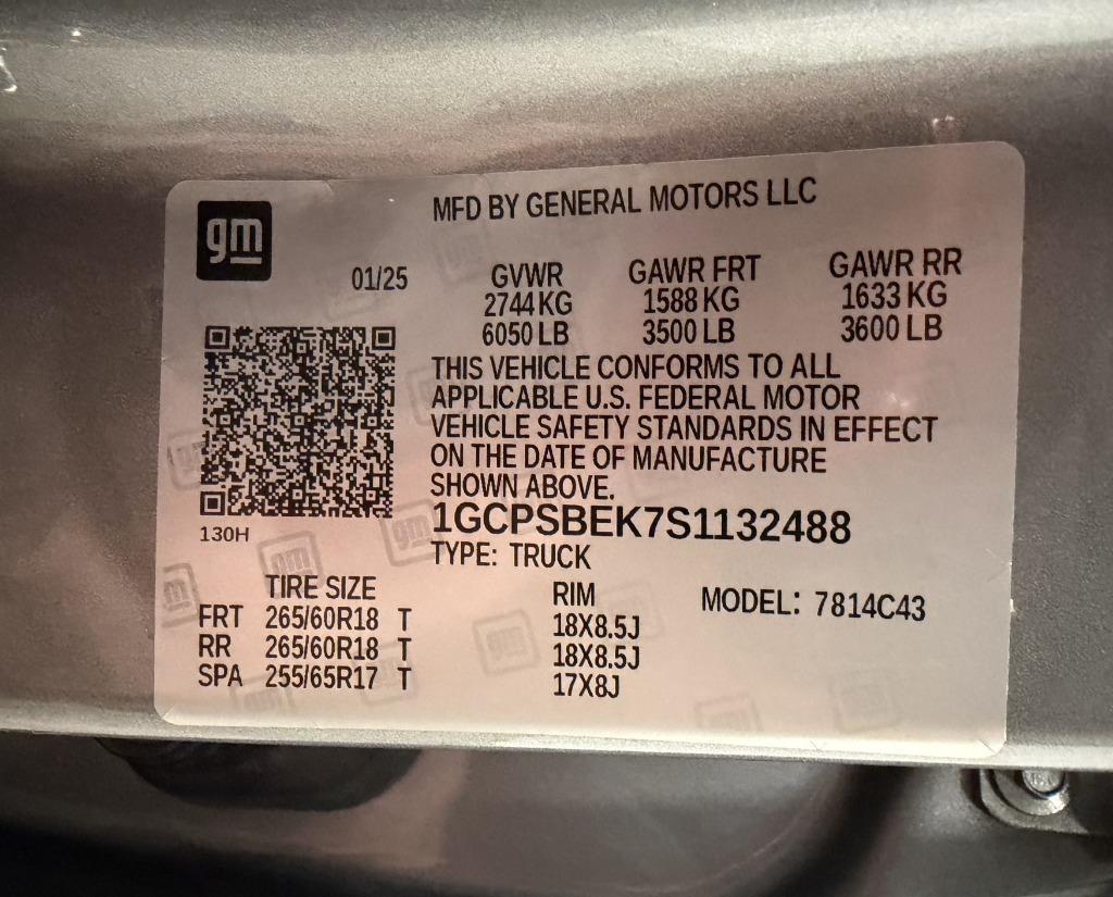 Chevrolet Colorado Work Truck Crew Cab 2WD 2025