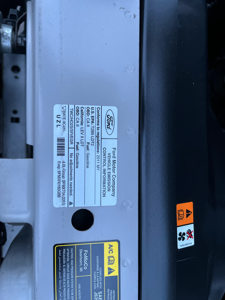 Ford Ranger Supercab 126" WB XLT 4WD 2011