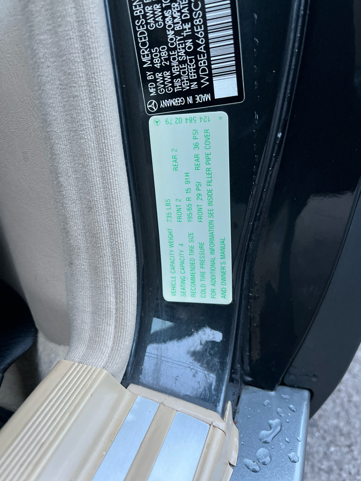 Mercedes-Benz E-Class E320 Cabriolet 1995