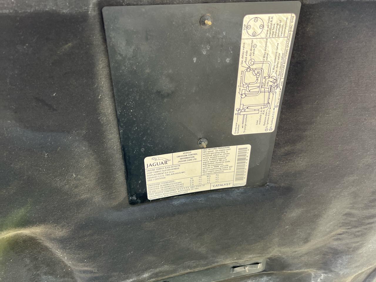 Jaguar XJS 6.0L convertible 1994