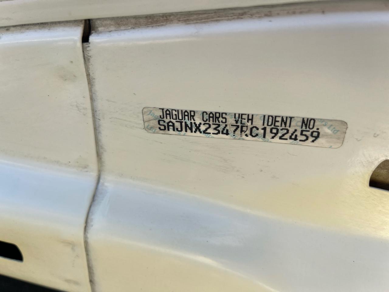 Jaguar XJS 6.0L convertible 1994