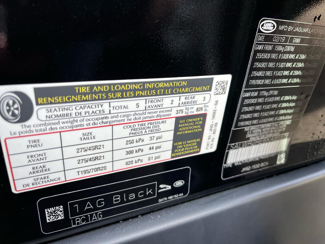 Land Rover Range Rover Sport Supercharged Dynamic 2019