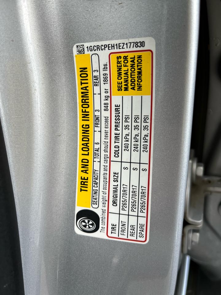 Chevrolet Silverado 1500 Work Truck 1WT Double Cab 2WD 2014