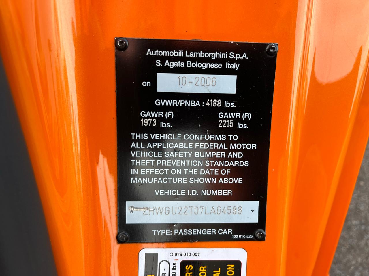 Lamborghini Gallardo Spyder 2007