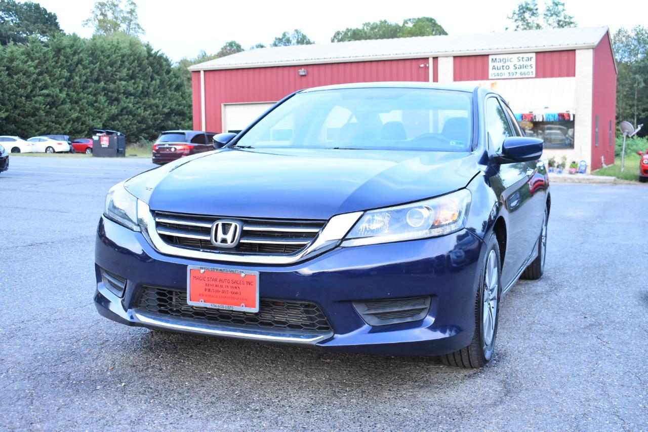 Honda Accord Sedan 4dr I4 CVT LX 2014