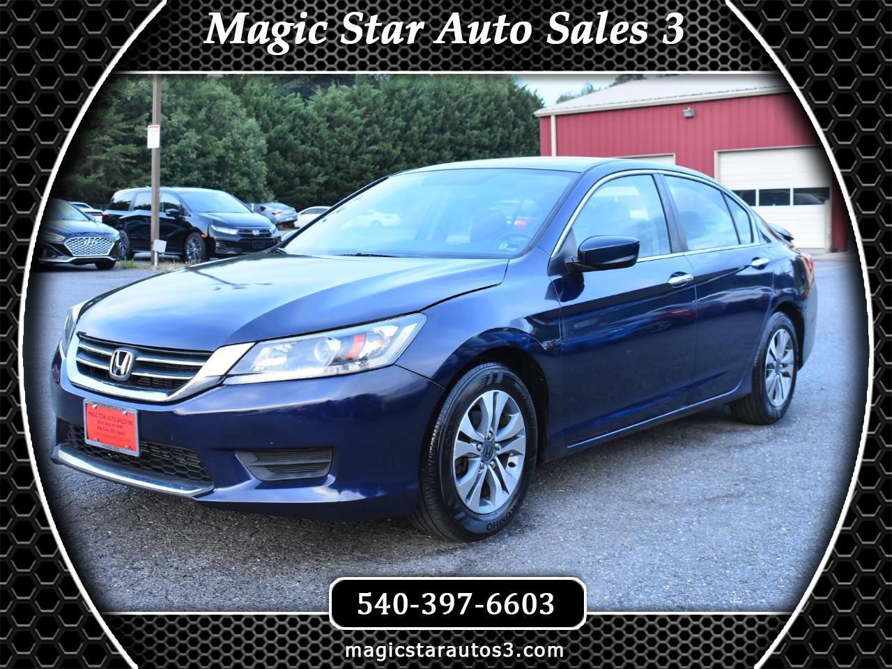 2014 Honda Accord Sedan 4dr I4 CVT LX