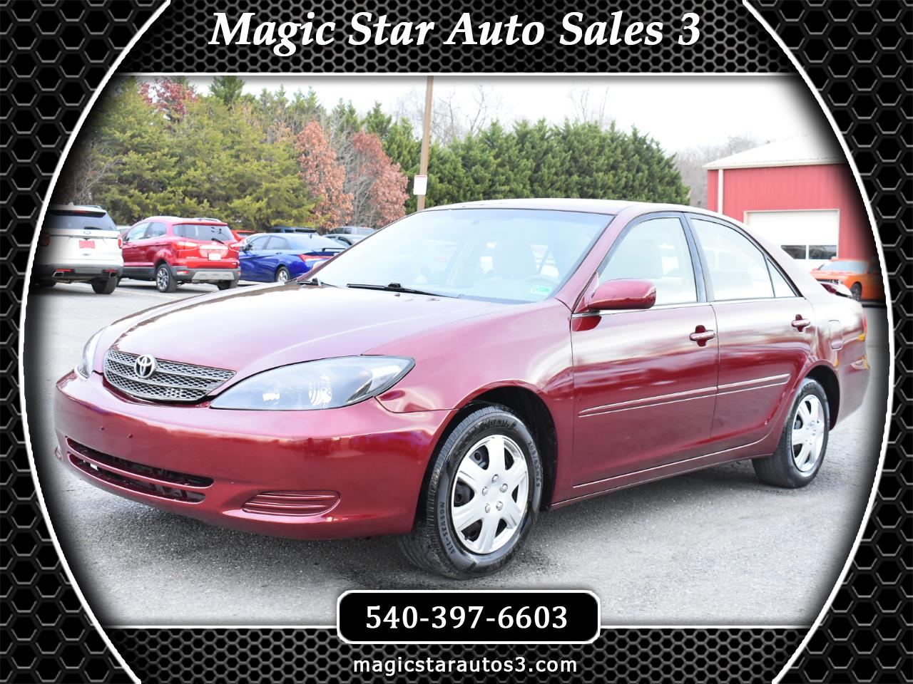 Toyota Camry 4dr Sdn XLE Auto (Natl) 2003